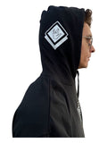 Black holographic sweatshirt - Political Apparel