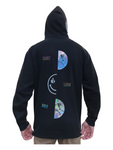 Black holographic sweatshirt - Political Apparel